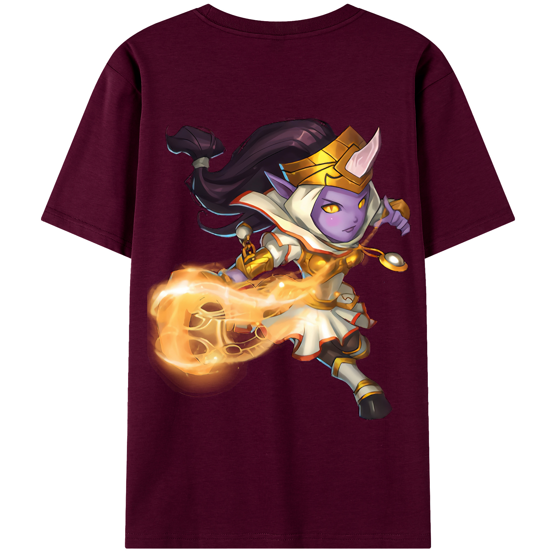 リーグ・オブ・レジェンド League of Legends LOL レディース半袖Tシャツ(バックプリント)